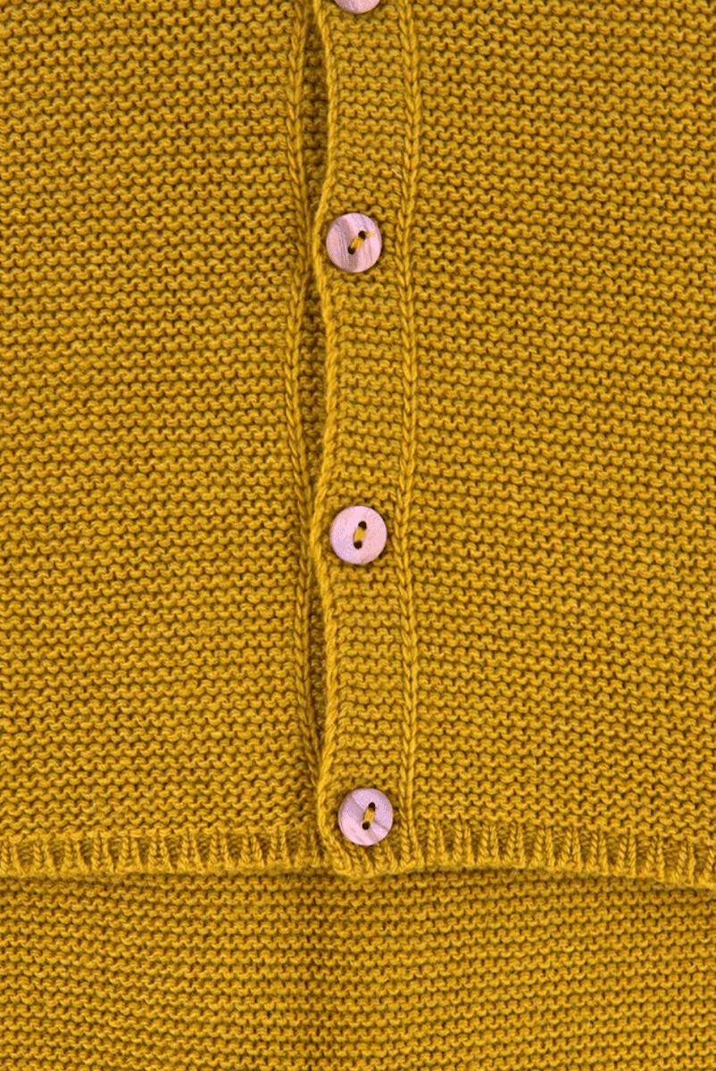 Completo senape in cashmere - Piccino store