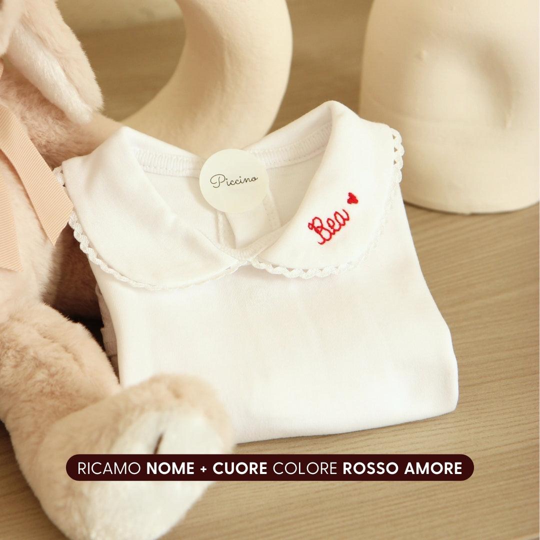 Body con colletto manica corta - Piccino store