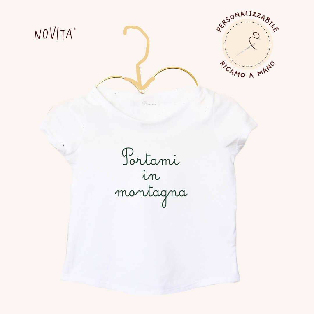 T-shirt Portami in montagna