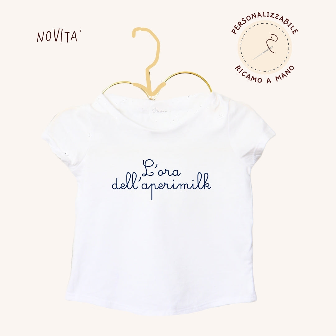 T-shirt L'ora dell'aperimilk