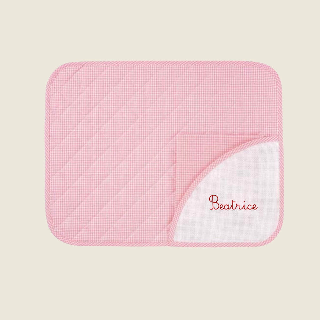 Set tovaglietta e tovagliolo rosa
