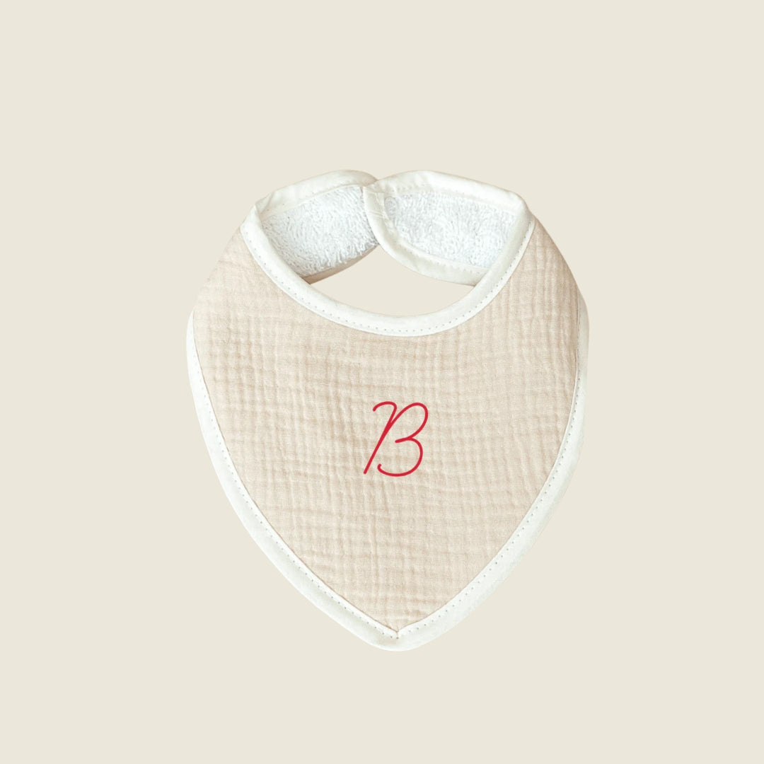 Bavaglino bandana beige