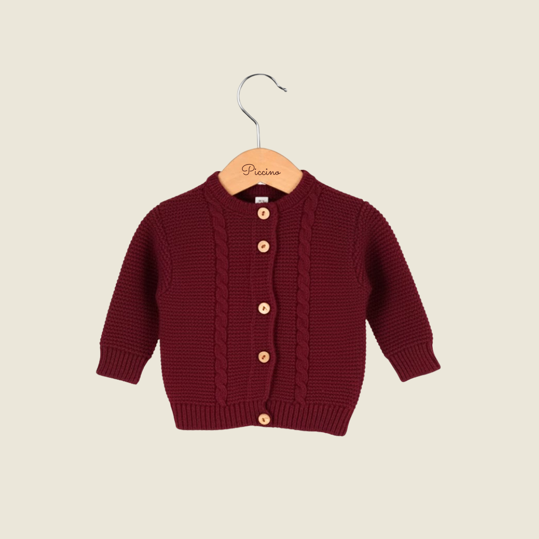 Cardigan bordeaux