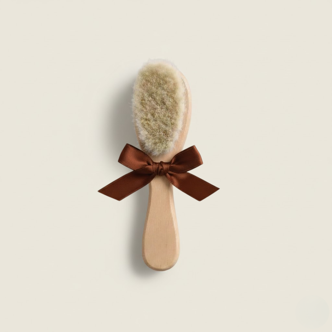 Spazzola fiocco cioccolato