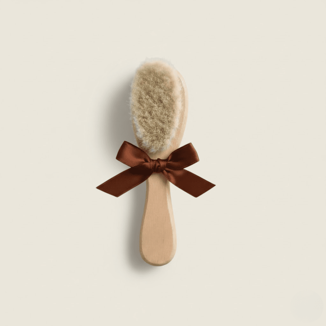 Spazzola fiocco cioccolato - Piccino store