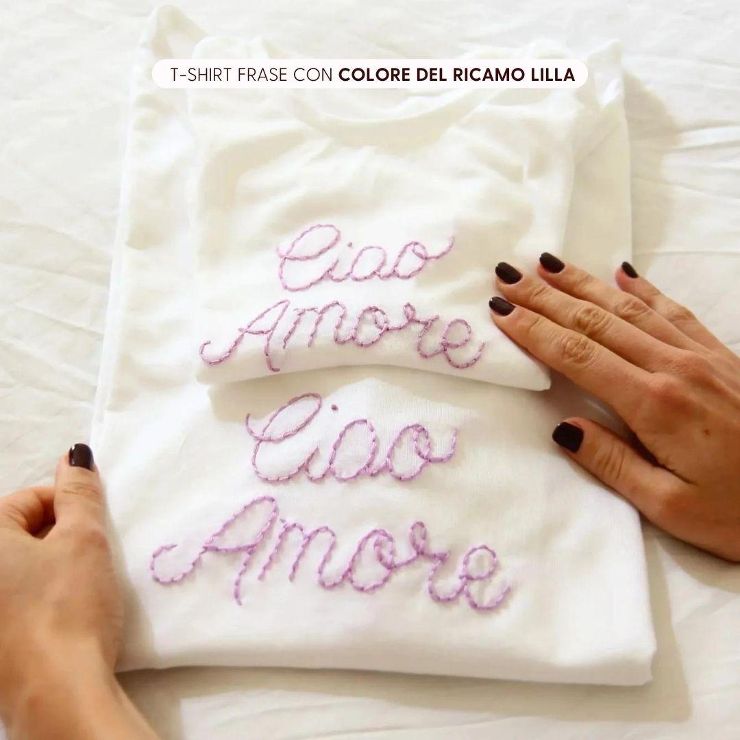T-shirt frase speciale - Piccino store