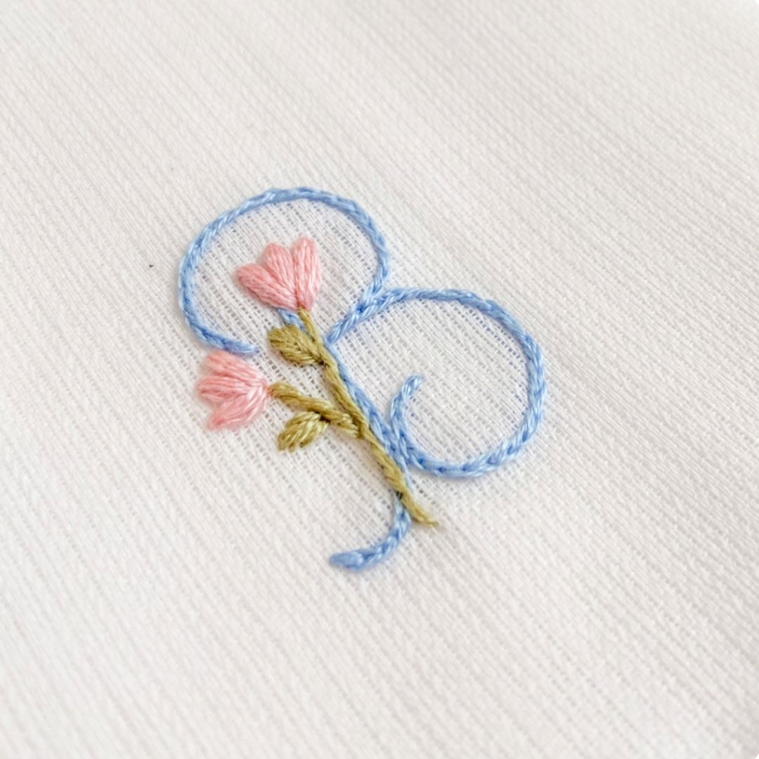 Body personalizzato iniziale floreale - Piccino store