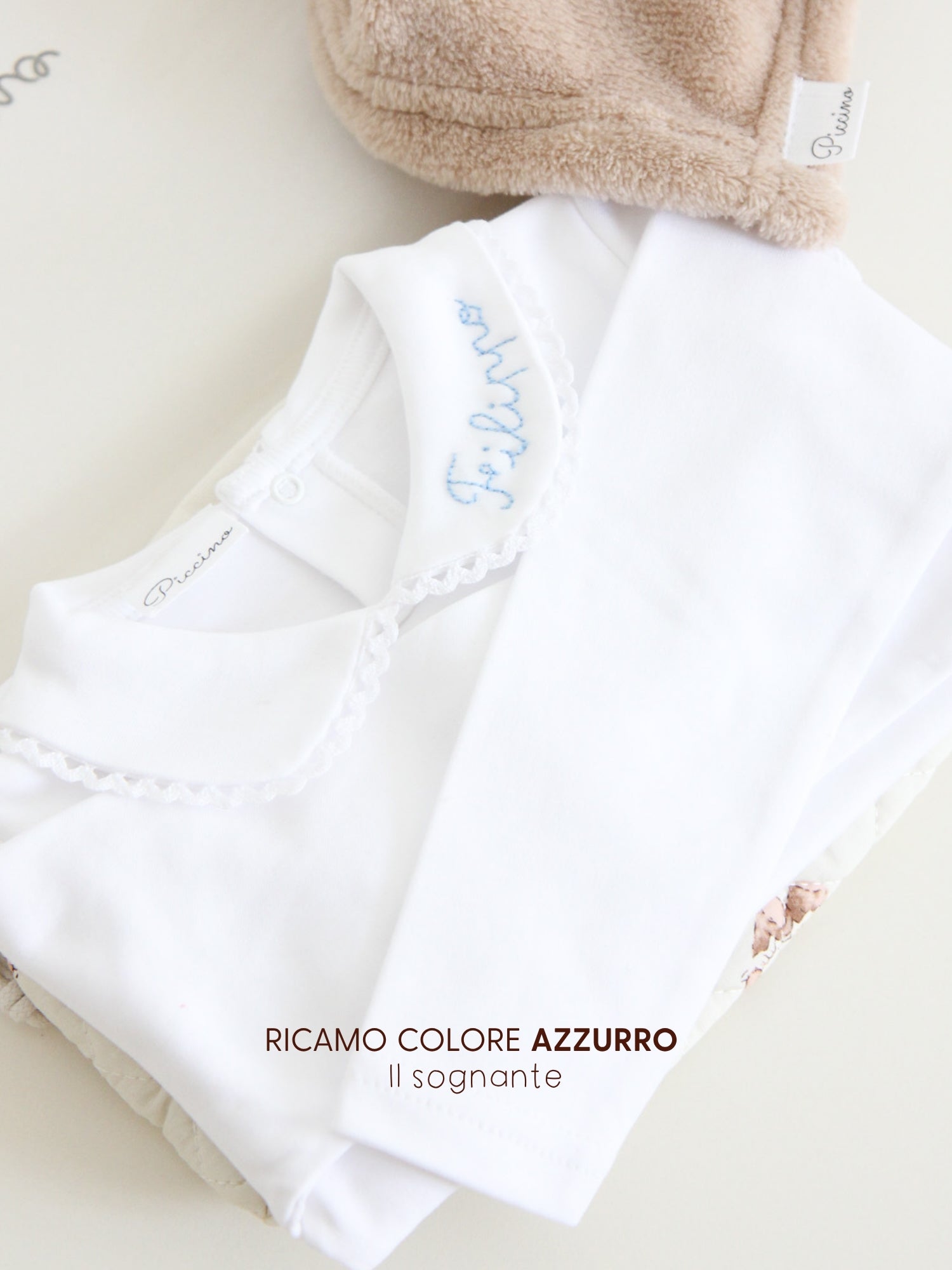 Body con colletto merletto manica lunga