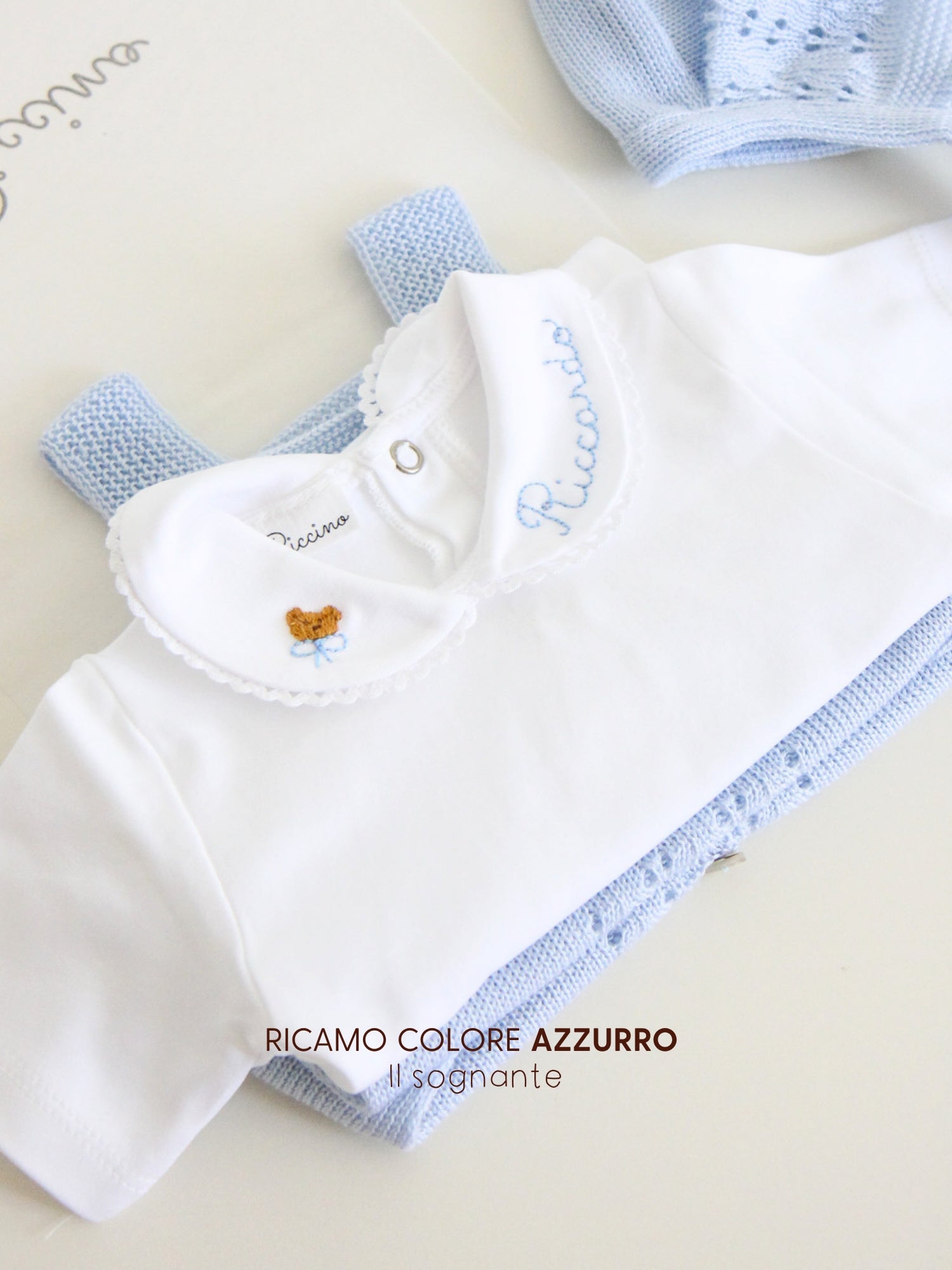 Body orso fiocco