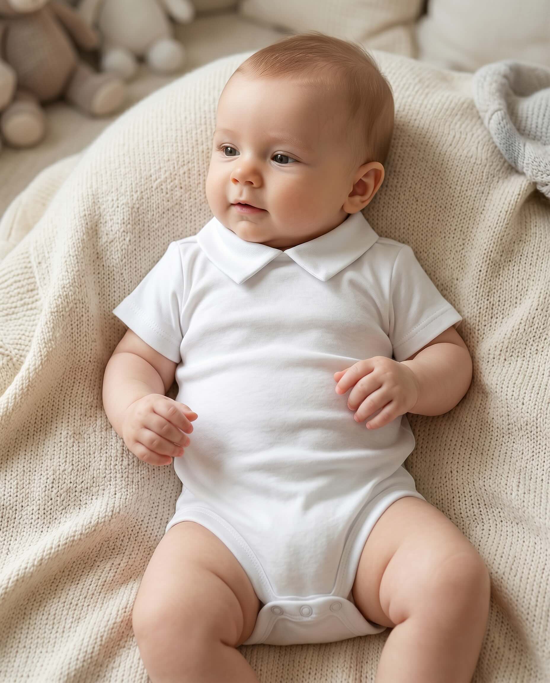 Body con colletto a polo