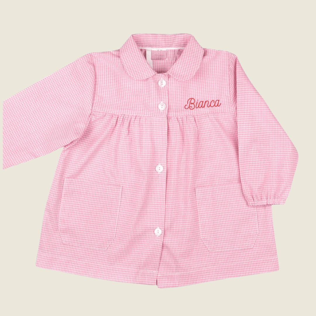 Grembiule rosa personalizzato - Piccino