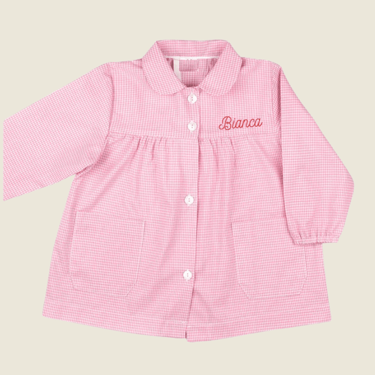 Grembiule rosa personalizzato - Piccino