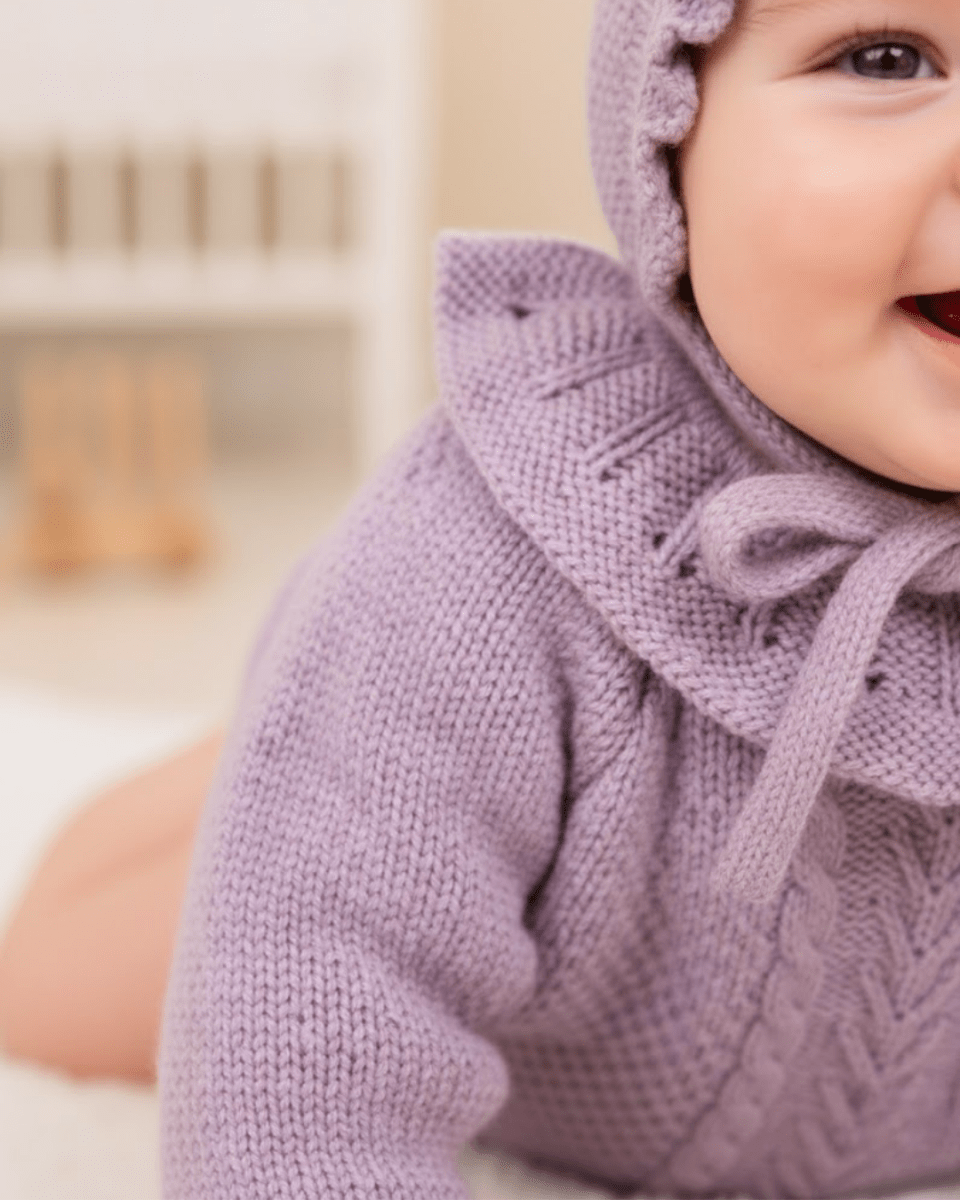 Completo Bibi lilla - Piccino store