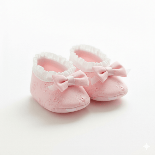 Scarpine sangallo rosa - Piccino store