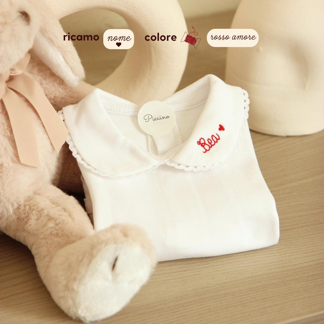 Body con colletto manica lunga - Piccino store