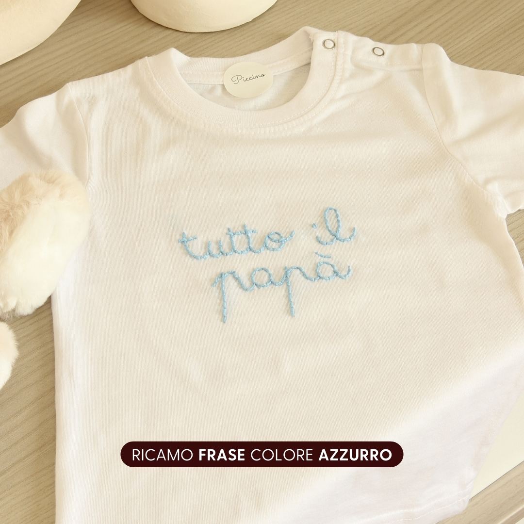 T-shirt frase speciale - Piccino store