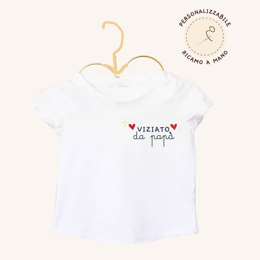 T-shirt viziato da papà - Piccino store
