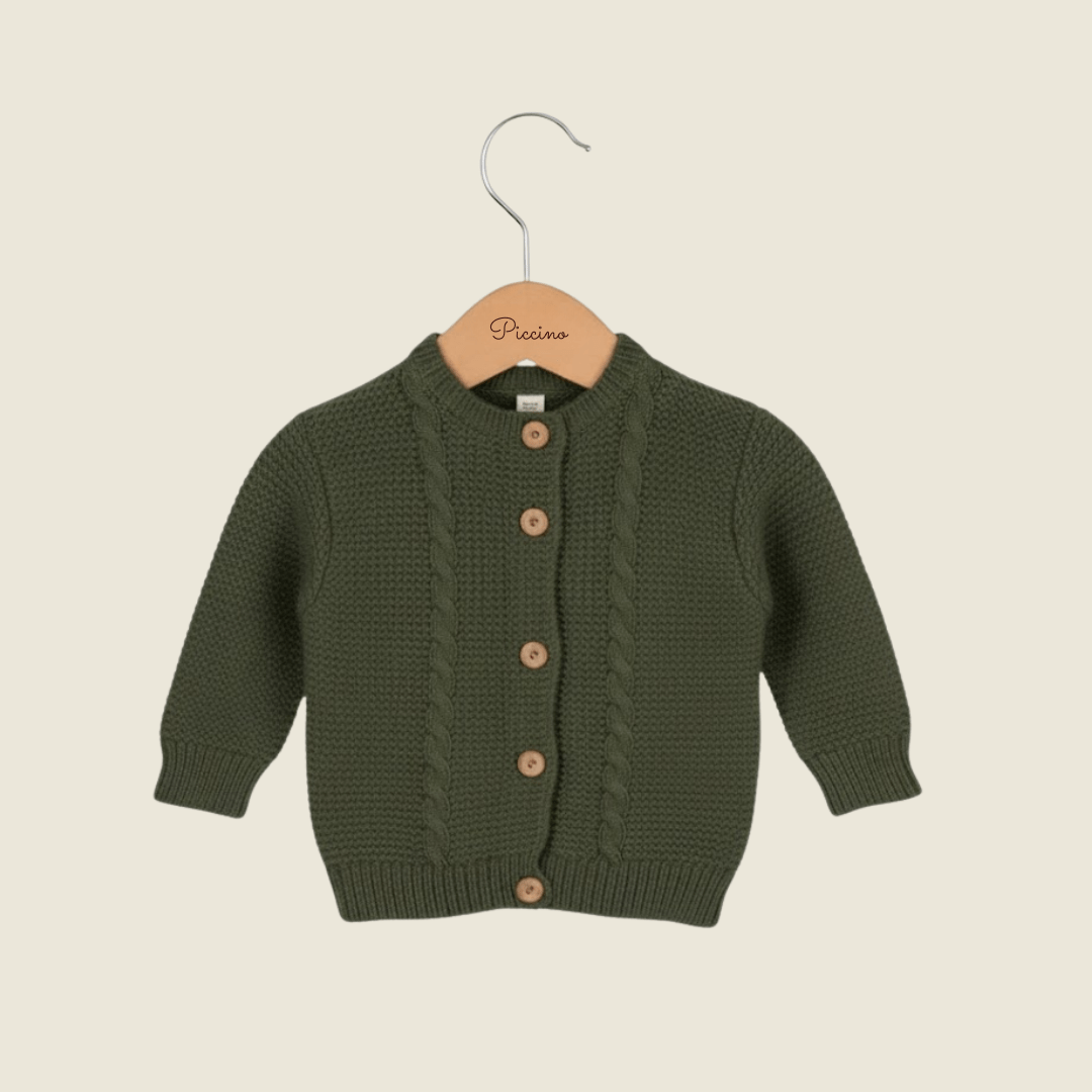 Cardigan verdone - Piccino store