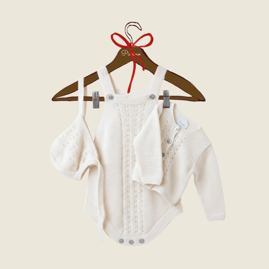 Completo Rainbow panna - Piccino store