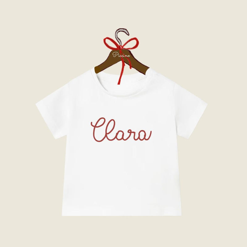 T-Shirt Bambina Rosa 'Miglior Cugino Del Mondo' - Cotone 100% Manica Corta TeeTreeDesigns