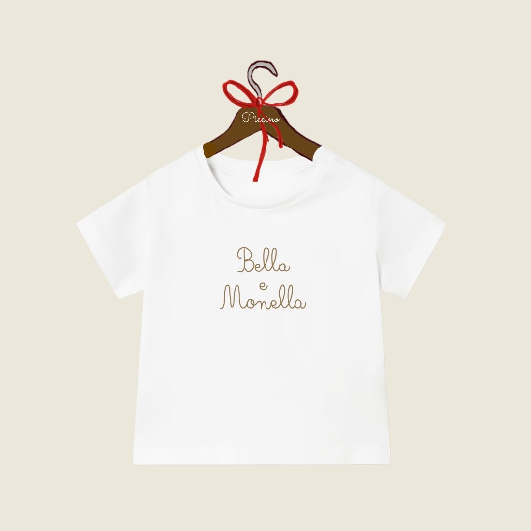 T-shirt Bella e Monella - Piccino store