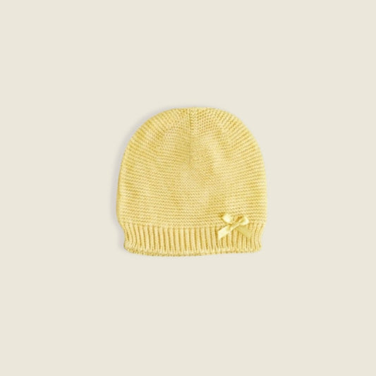 Berretto in jersey giallo - Piccino store