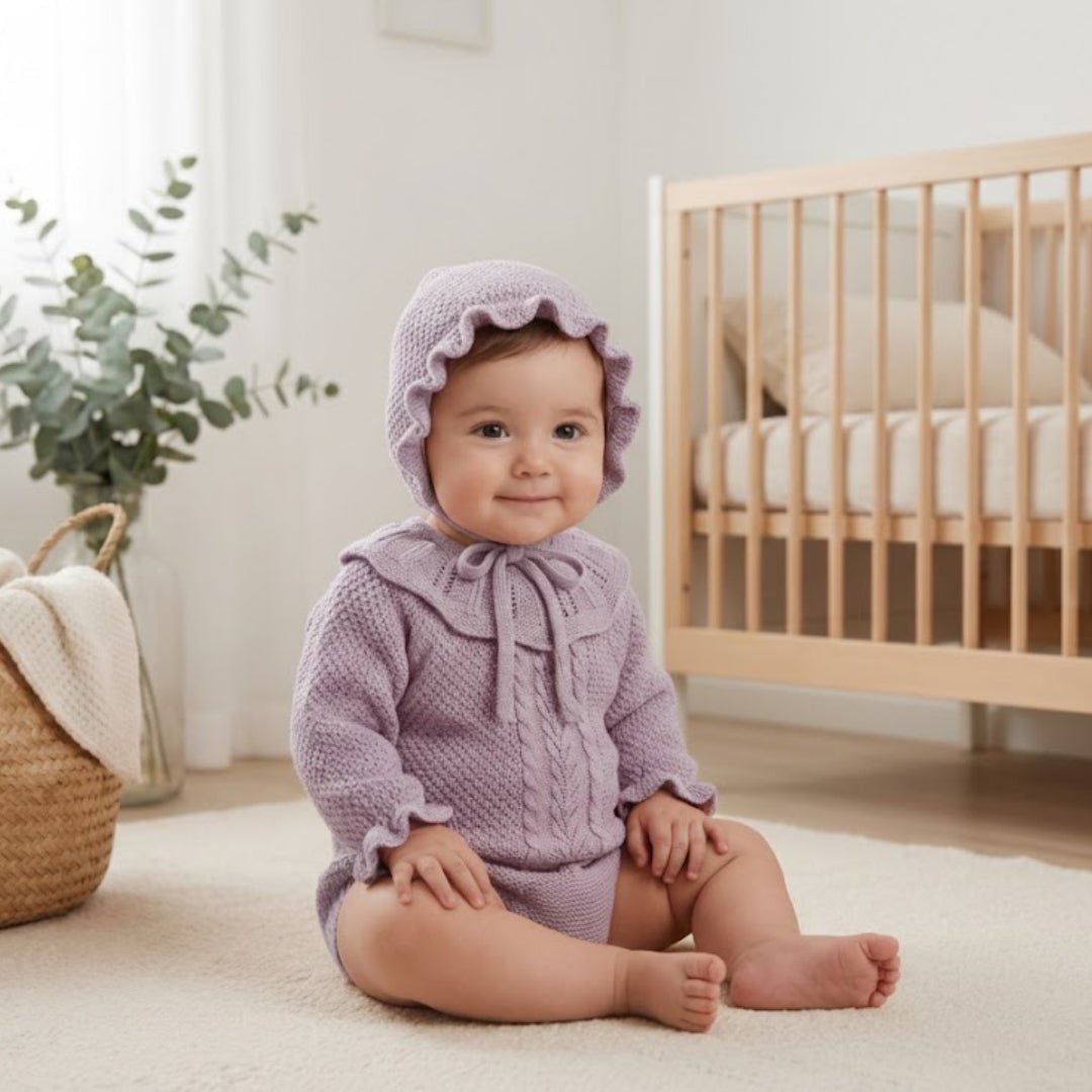 Completo Bibi lilla - Piccino store