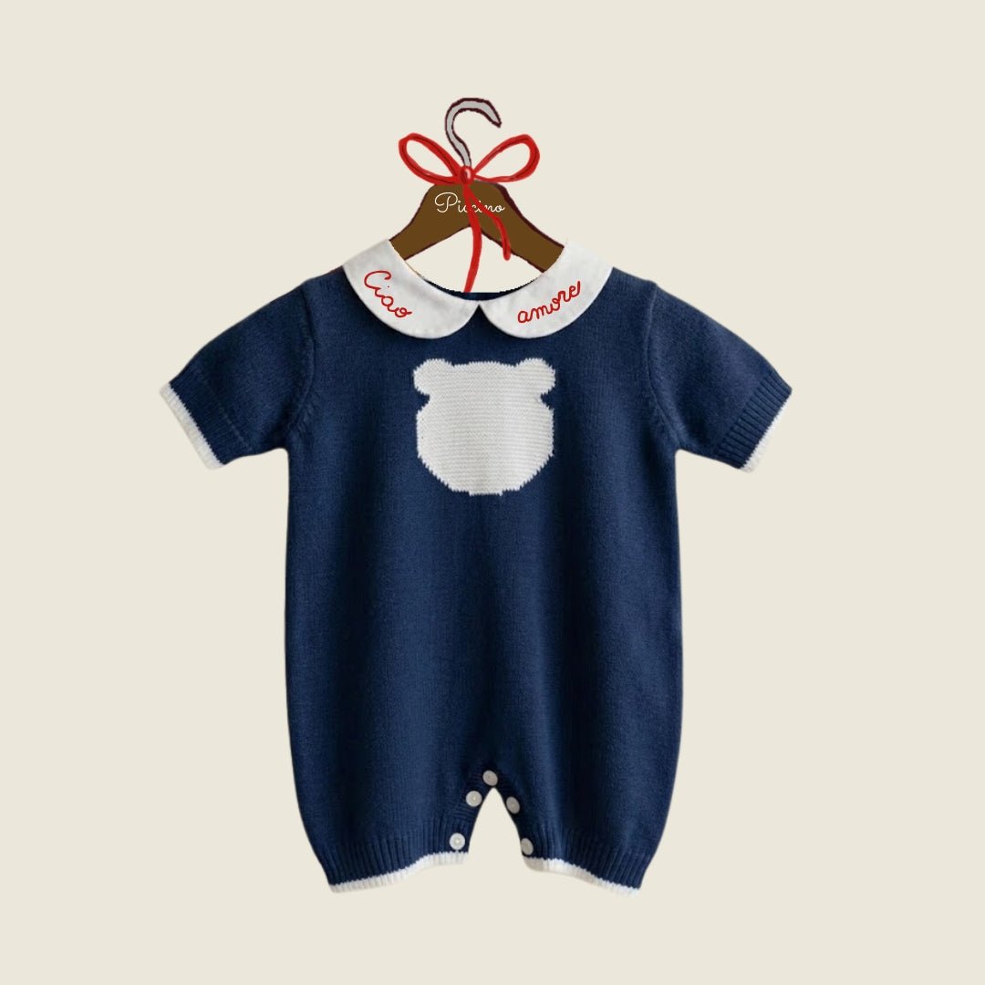 Pagliaccetto Teddy blu navy - Piccino store