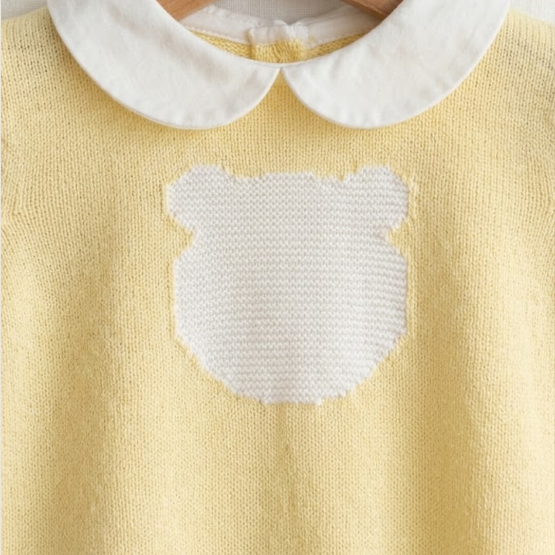 Pagliaccetto Teddy giallo - Piccino store