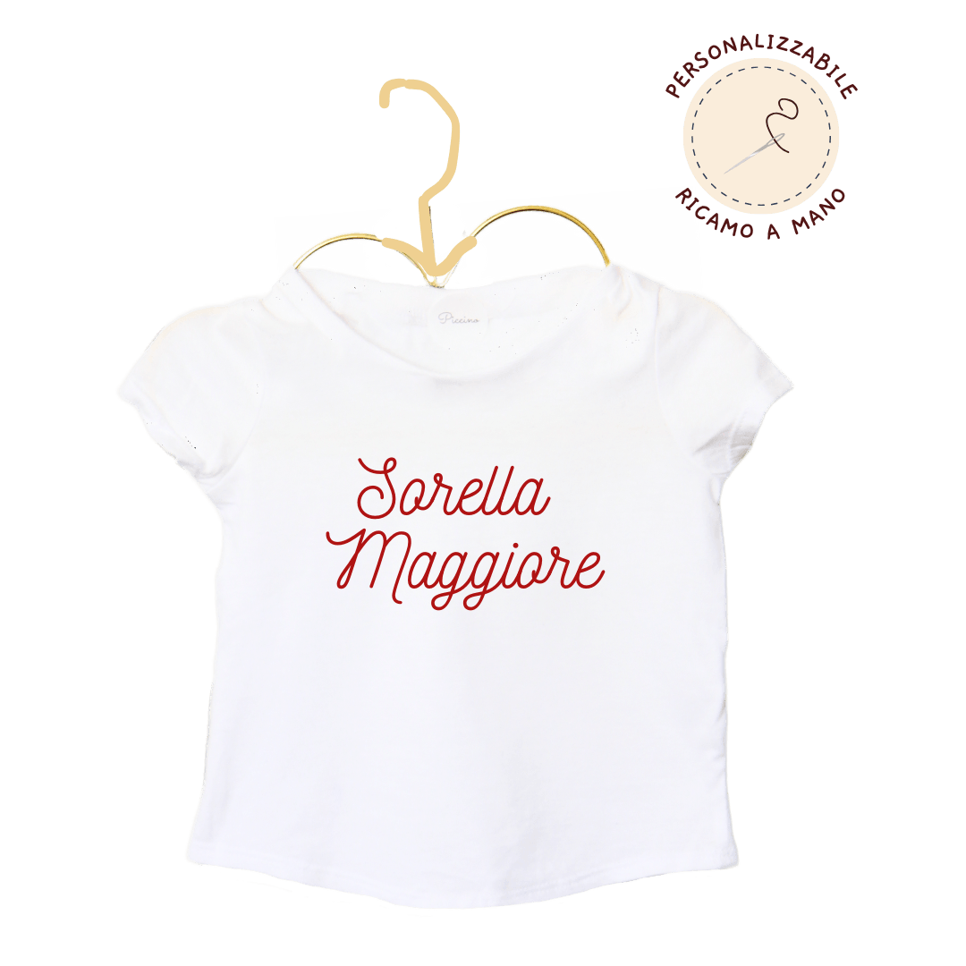 T-shirt frase speciale - Piccino store