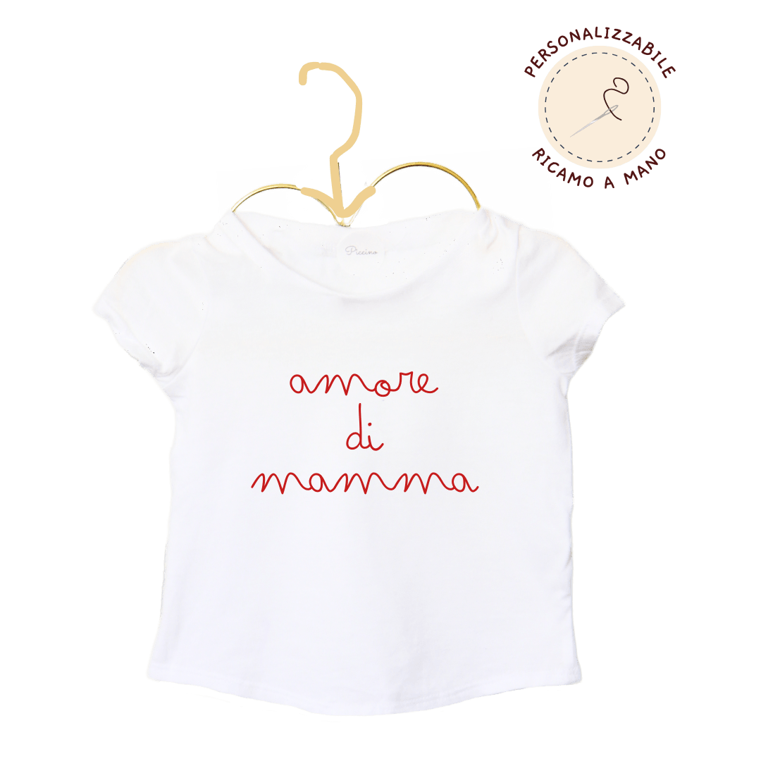 T-shirt amore di mamma - Piccino store