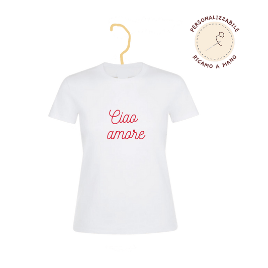T-shirt frase speciale da donna - Piccino store
