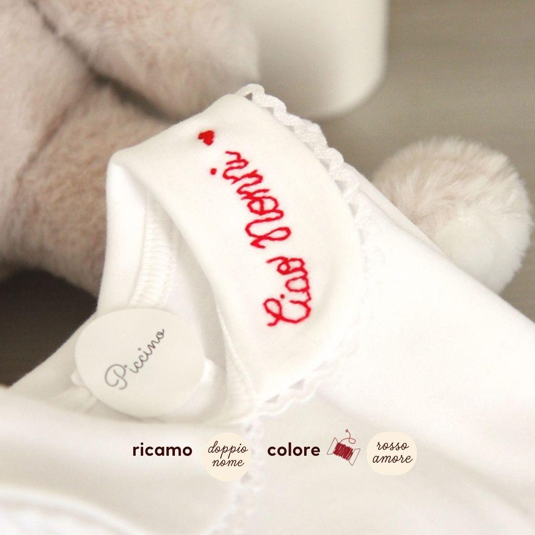 Body con colletto manica lunga - Piccino store