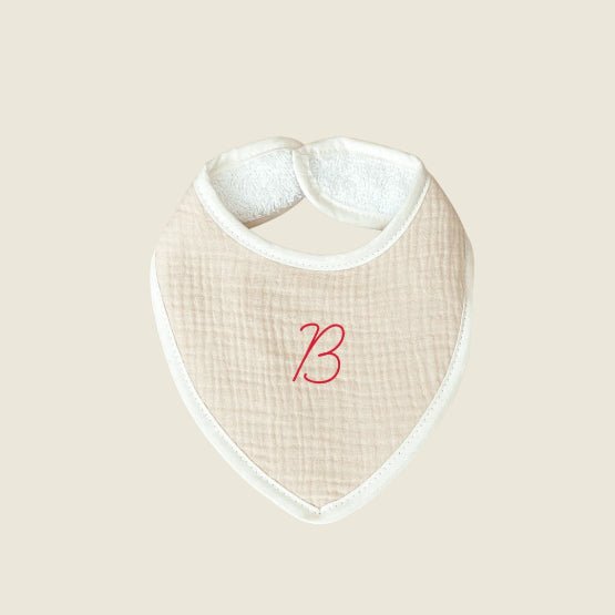 Bavaglino bandana beige - Piccino store