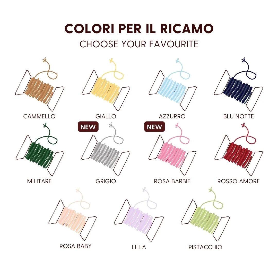 Body con colletto ricamo pistacchio - Piccino store